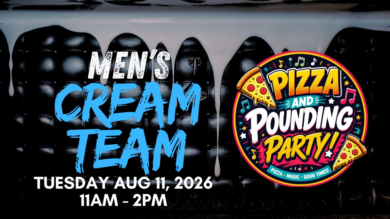 Cream Team Day: Pizza & Pounding